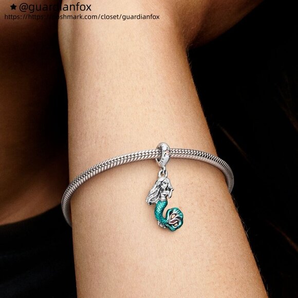 Pandora Disney The Little Mermaid Ariel Dangle Charm - Picture 4 of 5